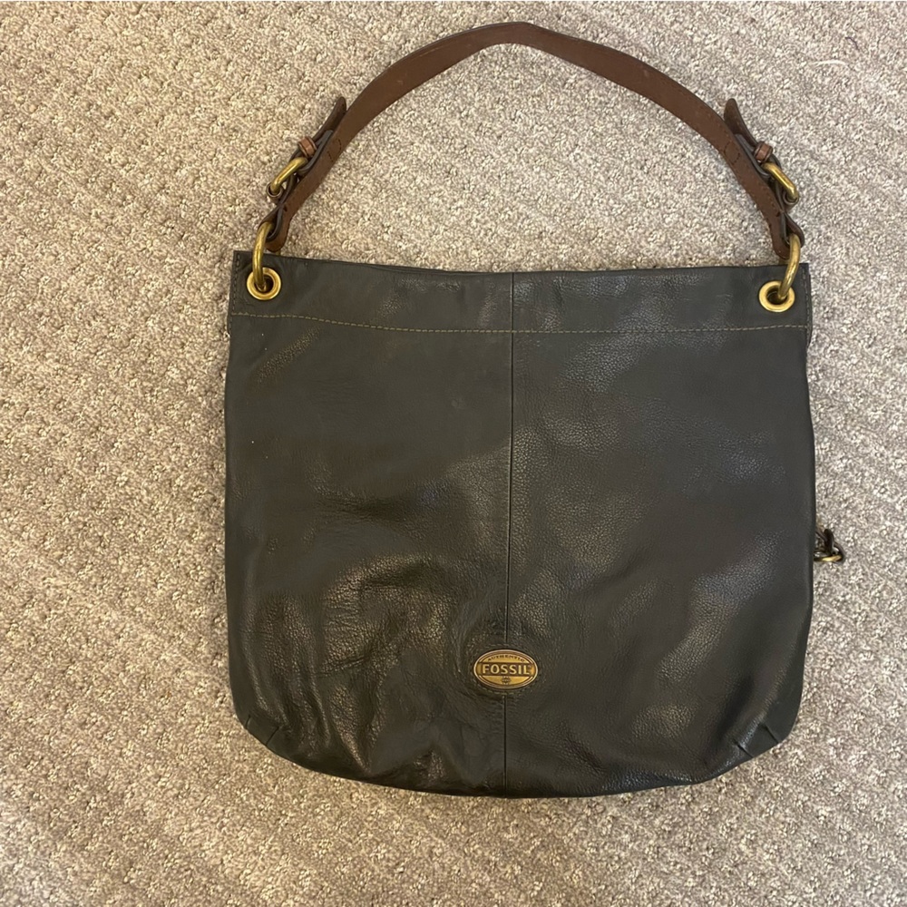 Fossil Leather Hobo Bucket bag